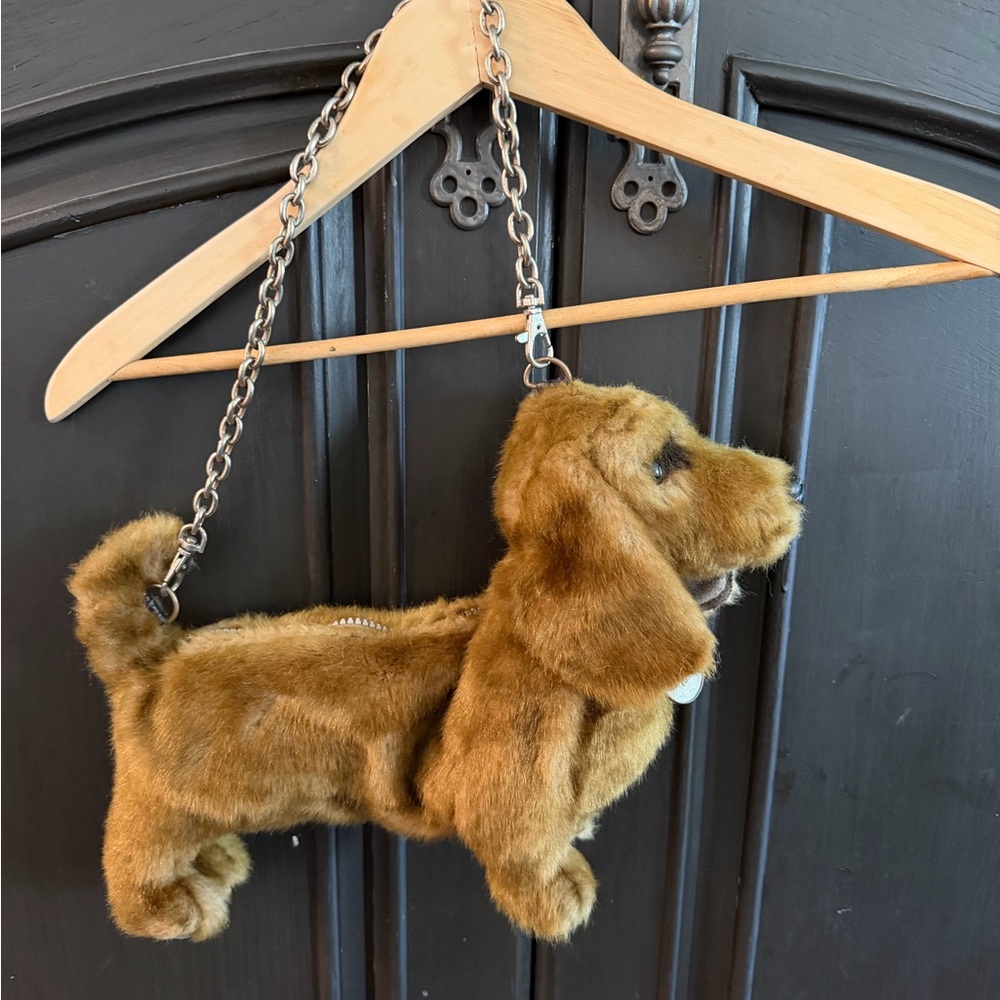 Fuzzy Nation Dauschund Purse